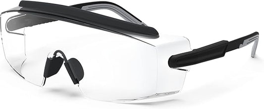 Anti Fog Safety Glasses Safety Goggles Over Glasses Protective Glasses with Anti Scratch Lenses Adjustable