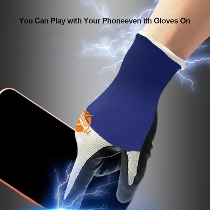 Insulated Electrician Gloves 500V High Voltage Resistant Safety Work Gloves