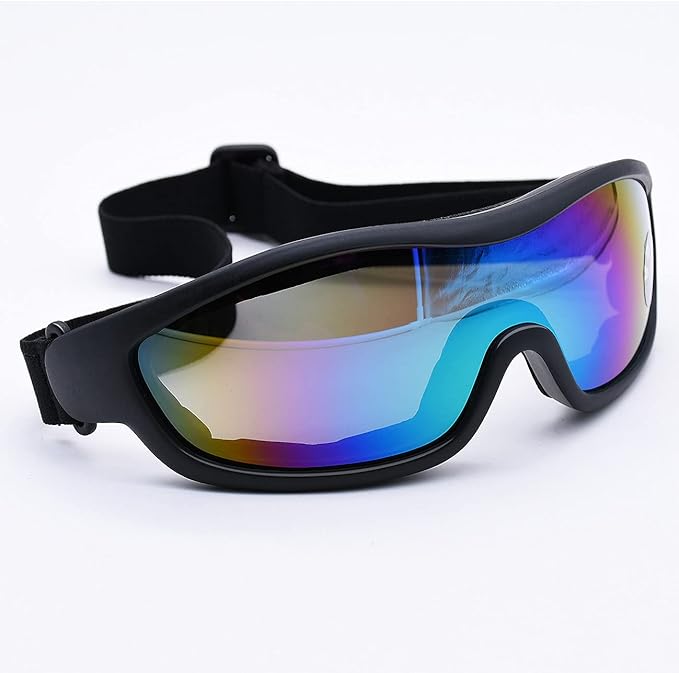 Viriber Motorcycle Goggles UV Protective Outdoor Glasses Dust-proof Combat Military Sunglasses Tactical Goggles (Colorful)