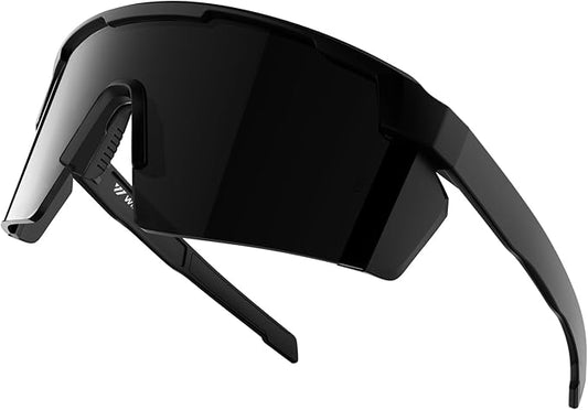 WISTON XL Z87 Sunglasses for Big Wide Heads Men Women,TR90 Ultralight UV400 Protection Sun Glasses Z8224