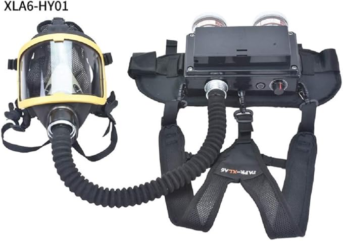 PAPR Powered Air Purifying Respirator Assembly Kit, Belt-Mounted with Back Pack(XLSFA6-HY01, 300 lpm)