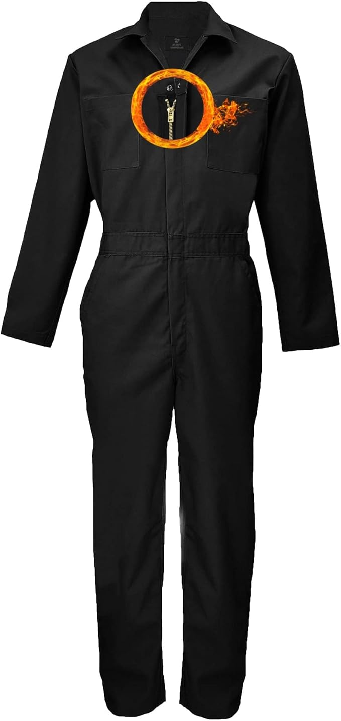 M&M SCRUBS Overall Workwear Men Long Sleeve Coveralls