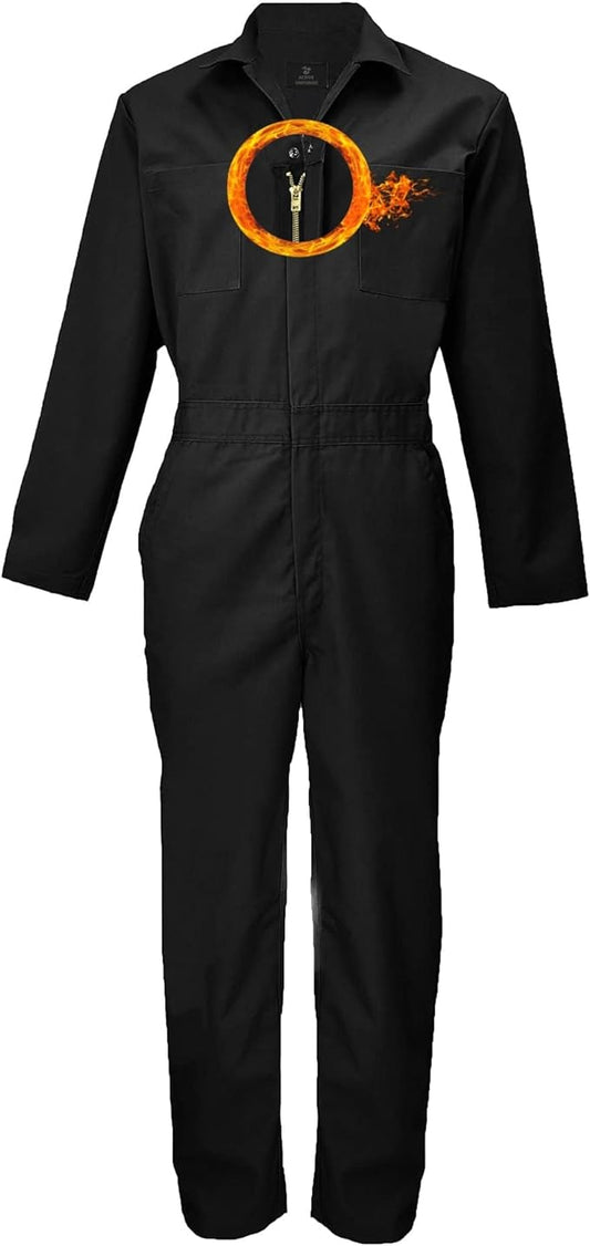 M&M SCRUBS Overall Workwear Men Long Sleeve Coveralls