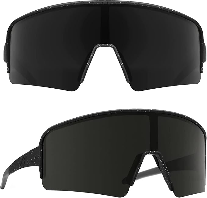 MAXJULI Polarized Sunglasses for Men Women, Windproof Outdoor Sports Cycling Running UV400 Protection Sun Glasses 8121