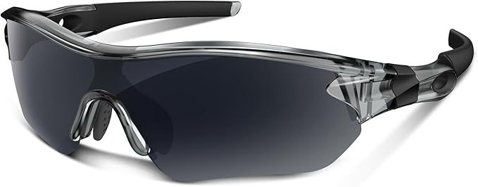 Polarized Sports Sunglasses for Men Women Youth Baseball Running Fishing Tennis Golf Cycling Driving Motor TAC UV400 TR90