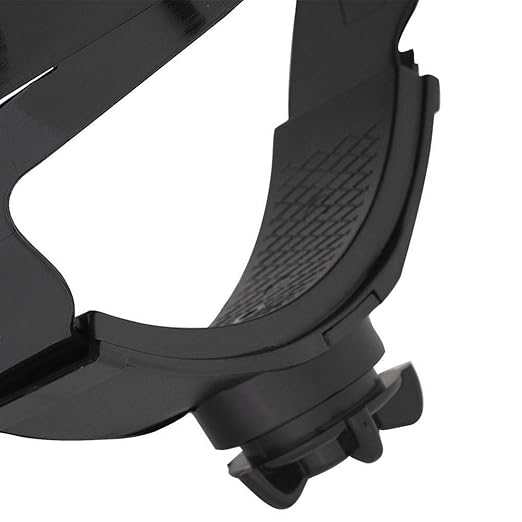 Sellstrom DP4 Face Shield - Lightweight Mask with High Impact Crown & Ratchet Headgear for Work, Grinding, Plasma/Flame Cutting - ANSI Z87.1 - Clear Anti Fog Polycarbonate Window - UV/IR Flip Up Visor