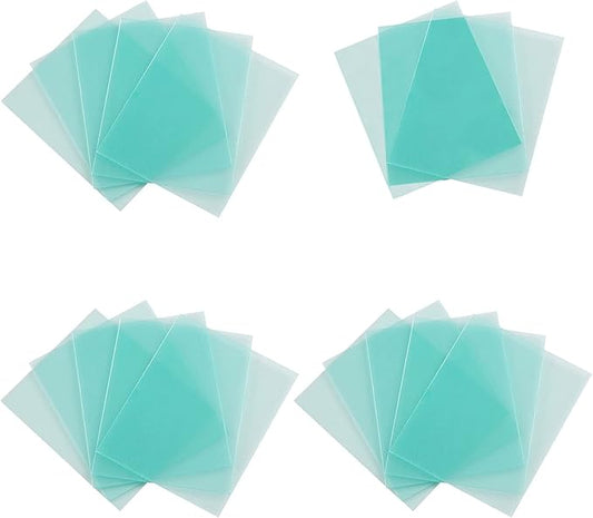 YCD 18-PACK Welding Protective Lens Replacement 4.5 X 5.25 inch (114 mm x 133 mm) Transparent Cover Lens Cover, 4.5 x 5.25 in