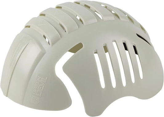 GREEN DEVIL Universal Bump Cap Insert for Baseball Caps Vented Lightweight Safety Bump Hat Insert for Men Women1Pack White