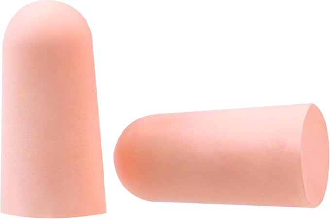 Soft Foam Earplugs 50 Pair,32dB Highest NRR for Noise Reduction,Safety Hearing Protection Ear Plugs for Eliminate The Noise,Contoured for Comfort Slow Rebound,Tapón para el oído (Pink, Normal)