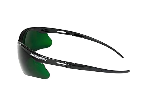 Jackson Safety SG Safety Glasses - Eye Protection for Men & Women - ANSI Z87.1 - Pack of 12 (Multiple Styles)