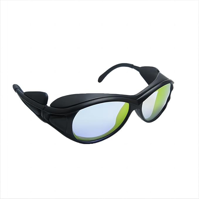 MCWlaser CO2 Laser Safety Glasses 10600nm 10.6um Protective Goggles Eye Protection Glasses, for CO2 Laser Engraving Cuttinge Beauty EP-25