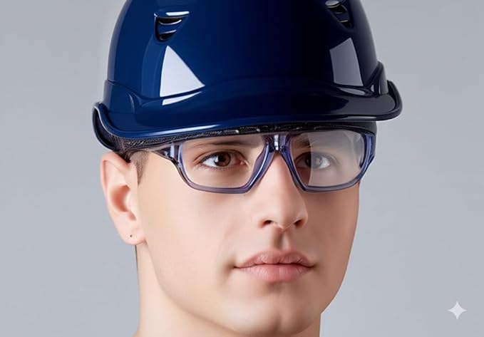 TITANIUM - Safety Glasses Protective Eyewear for Men and Women - ANSI z87.1 Safety Glasses - Impact Resistant, Comfortable Eye Protection for Industrial, Construction, Consumer, and Sports