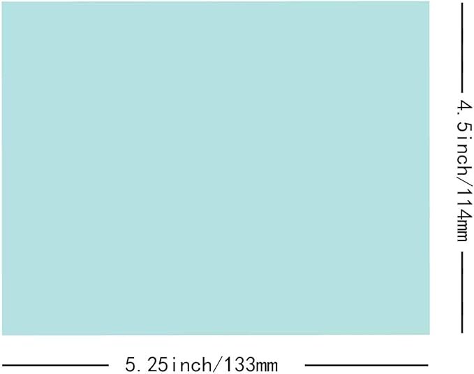 10-PACK Welding Protective Lens Replacement 4.5 X 5.25 inch (114 mm x 133 mm) Transparent Cover Lens Cover