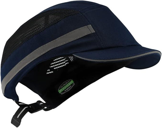 Bump Cap for Safety Baseball Cap Style Hard Hats for Adult Men Women Breathable Lightweight Safety Hat for Head Protection with Reflective Stripes