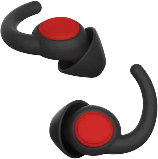 WUTAN Ear Plugs for Sleeping Noise Cancelling 14-38dB, Comfortable Soft Reusable Silicone Ear Plugs Noise Reduction Earplugs for Sleep Snoring Concert Work Travel