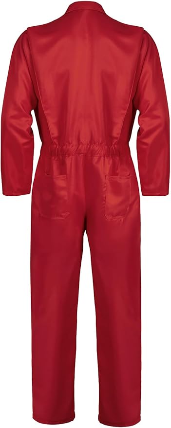 Navy Blue Adult Jumpsuit Coveralls Halloween Costume for Men Jumpsuit Horror Killer Costume Mechanic Work Uniform