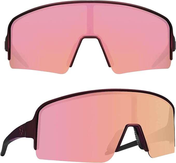 MAXJULI Polarized Sunglasses for Men Women, Windproof Outdoor Sports Cycling Running UV400 Protection Sun Glasses 8121