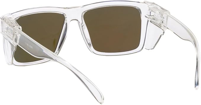 Polarized SafetyGlassesZ87 UV400 WorkSunglasses for men ConstructionCarpentryCyclingDIY&Light Industrial Use