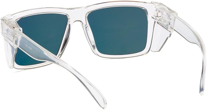 Polarized SafetyGlassesZ87 UV400 WorkSunglasses for men ConstructionCarpentryCyclingDIY&Light Industrial Use