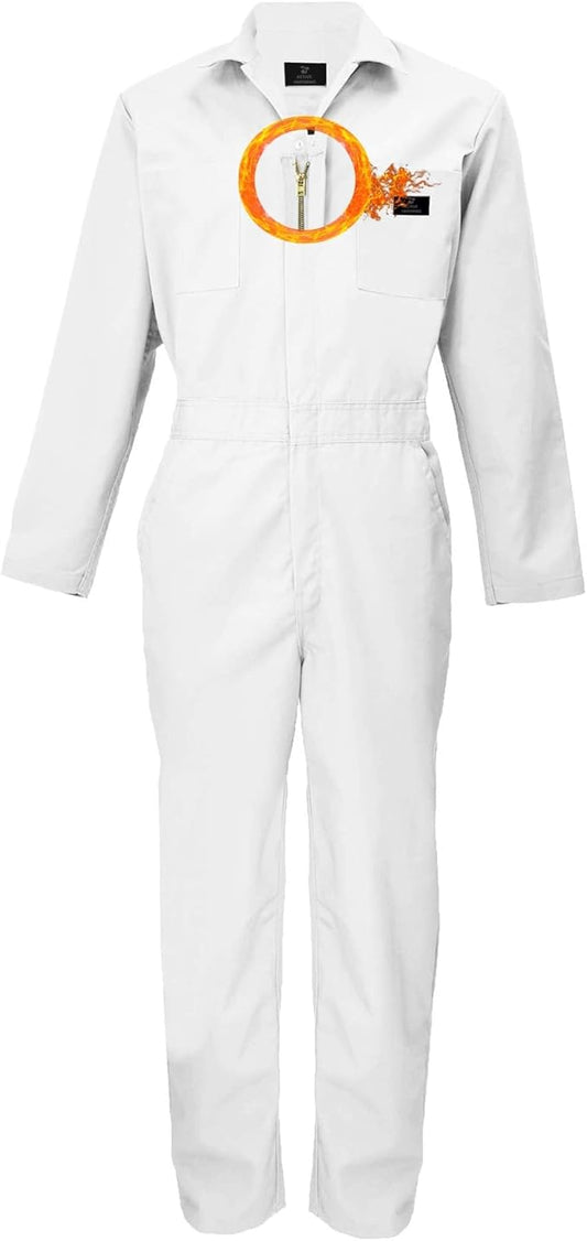 M&M SCRUBS Overall Workwear Men Long Sleeve Coveralls