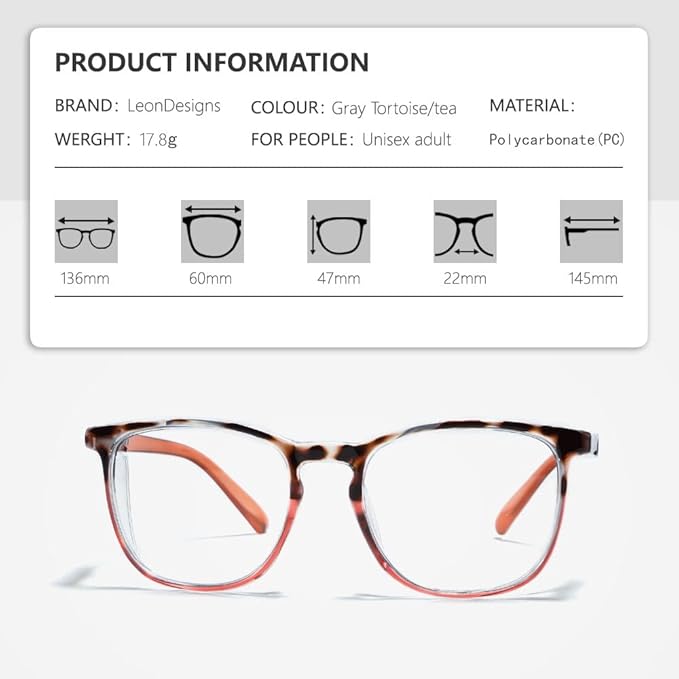 Safety Glasses Anti-Fog Goggles Z87.1 Blue Light Blocking Anti-Dust UV Protection Glasses For Men Women (Gray Tortoise/Tea)