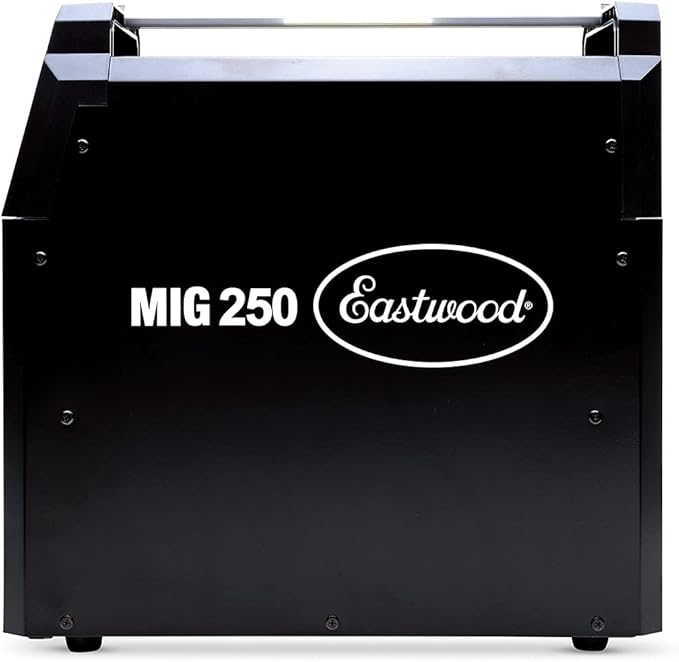 Eastwood 250 Amp MIG Welder Machine for Steel & Aluminum | Heavy Duty Inverter Technology Auto Restoration Welding Machine | Dual Voltage 110V / 220V | Perfect for DIY & Mid-Size Metal Sheet Projects