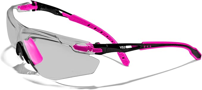 OPTIFENSE™ VS3 Anti Fog, Premium CLEAR/TINTED Safety Glasses, ANSI Z87+ (Click for frame/lens option)