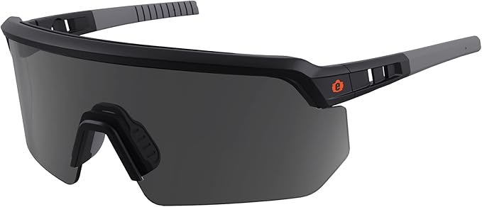 Ergodyne Skullerz AEGIR Polarized Safety Sunglasses with Fog Off+ Tinted Lens, Anti Fog Safety Glasses, Anti-Scratch Lenses