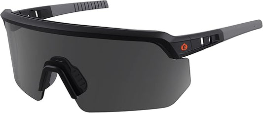 Ergodyne Skullerz AEGIR Polarized Safety Sunglasses with Fog Off+ Tinted Lens, Anti Fog Safety Glasses, Anti-Scratch Lenses