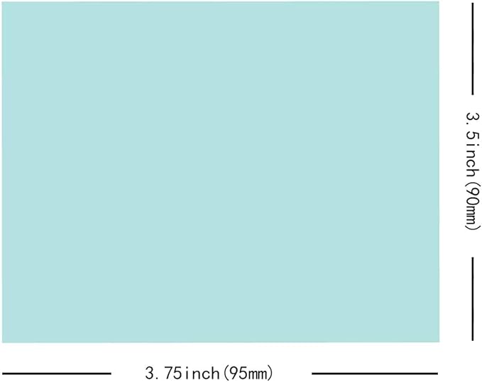 10-PACK Welding Protective Lens Replacement 3.5 X 3.75 inch (90mm x 95mm) Transparent Cover Lens Cover