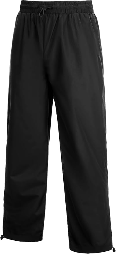 COOFANDY Men's Rain Suit 2 Piece Waterproof Breathable Rain Gear Lightweight Rain Jacket Pants Rainwear Suit