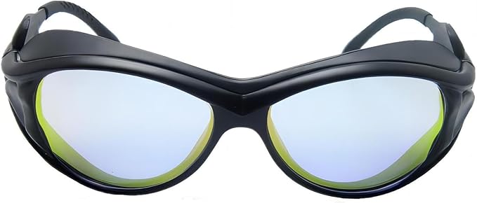 MCWlaser CO2 Laser Safety Glasses 10600nm 10.6um Protective Goggles Eye Protection Glasses, for CO2 Laser Engraving Cuttinge Beauty EP-25