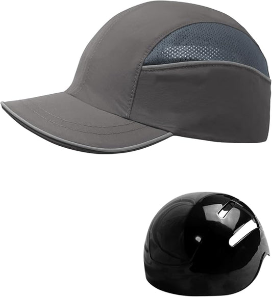 Lightweight Hard Hat Safety Bump Cap Safety Hard Hat Head Protection Cap Breathable Baseball Hat Style Comfortable Head Protection Hat for Work