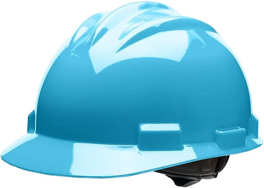Bullard 3-Rib S61 Cap Style Safety Hard Hat with 4-Point Ratchet Suspension and Cotton Brow Pad