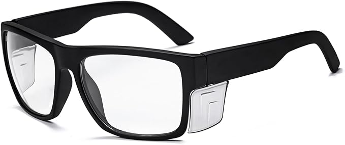 TransitionSafetyGlaseswith ANSI Z87+ImpactApproved Wraparound&Anti Bluelight UV400