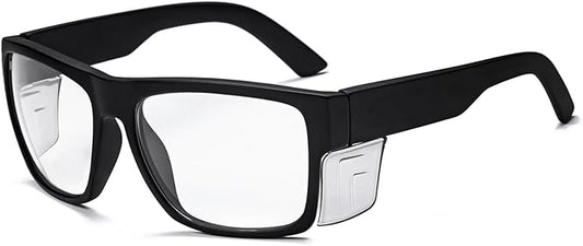 TransitionSafetyGlaseswith ANSI Z87+ImpactApproved Wraparound&Anti Bluelight UV400