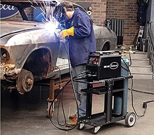 Eastwood 180 Amp MIG Welder Machine Dual Voltage 110V 220V for Steel & Aluminum | Auto Restoration Welding Machine