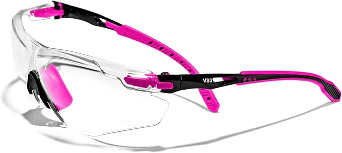 OPTIFENSE™ VS3 Anti Fog, Premium CLEAR/TINTED Safety Glasses, ANSI Z87+ (Click for frame/lens option)