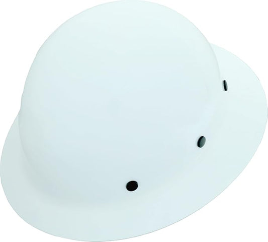AFP Fiber Full Brim Hard Hat | 6 Point Ratchet Suspension | OSHA & ANSI Rated