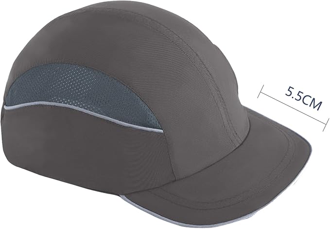Lightweight Hard Hat Safety Bump Cap Safety Hard Hat Head Protection Cap Breathable Baseball Hat Style Comfortable Head Protection Hat for Work