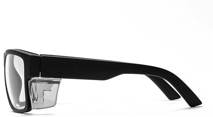 TransitionSafetyGlaseswith ANSI Z87+ImpactApproved Wraparound&Anti Bluelight UV400