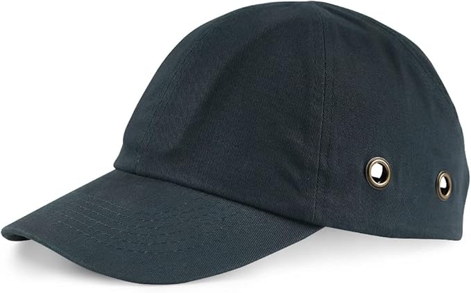 Safety Bump Cap Baseball Hat Style Lightweight Head Protection Cap Hard Hat for Men Women (Classic Navy)