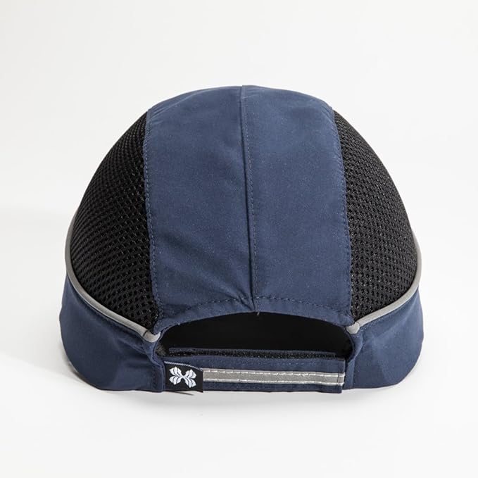 MOHEEN Safety Bump Cap, Baseball Hat Style with Reflective Stripes Lightweight and Breathable Hard Hat Head Protection Cap