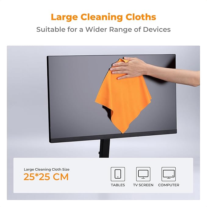 K&F Concept Camera Lens Cleaning Kit, Lens Pen with Full Frame Sensor Cleaning Rods, Sensor Cleaner, Air Blower, Microfiber Cleaning Cloths, Gloves & Carry Case