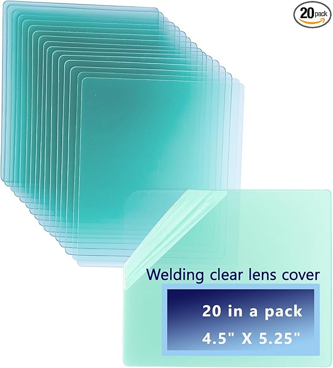 3350 Clear Electric Welding Helmet Lens Cover for lincoln viking 3350 welding helmet 4.5" X 5.25" Optical Grade Elite Welding Helmet Parts for M-Iller P2898-1 750s 850s Outside Replacement Cover