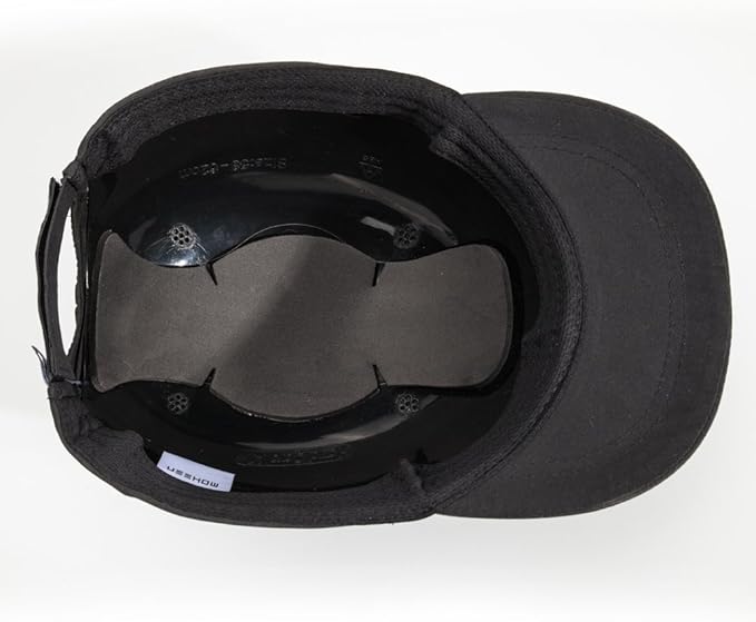MOHEEN Safety Bump Cap, Baseball Hat Style with Reflective Stripes Lightweight and Breathable Hard Hat Head Protection Cap