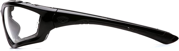 Pyramex Accurist Safety Glass Black Frame Clear Anti-Fog Lens