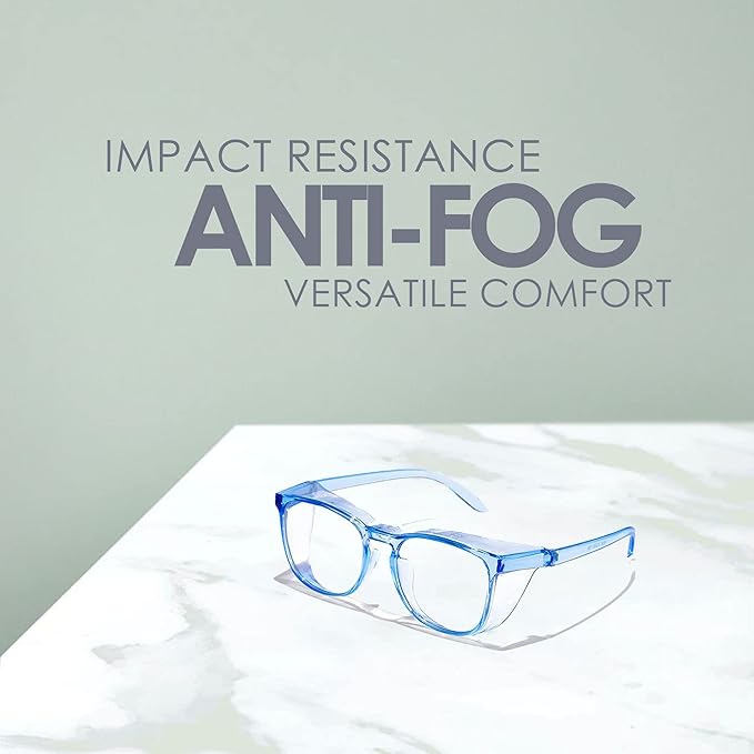 Stylish Anti Fog Safety Glasses Goggles – Eye Protection Glasses