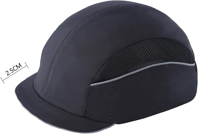 Lightweight Hard Hat Safety Bump Cap Safety Hard Hat Head Protection Cap Breathable Baseball Hat Style Comfortable Head Protection Hat for Work