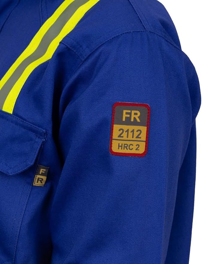 Flame Resistant FR High Visibility Hi Vis Shirt - 88% C/12% N - 7oz